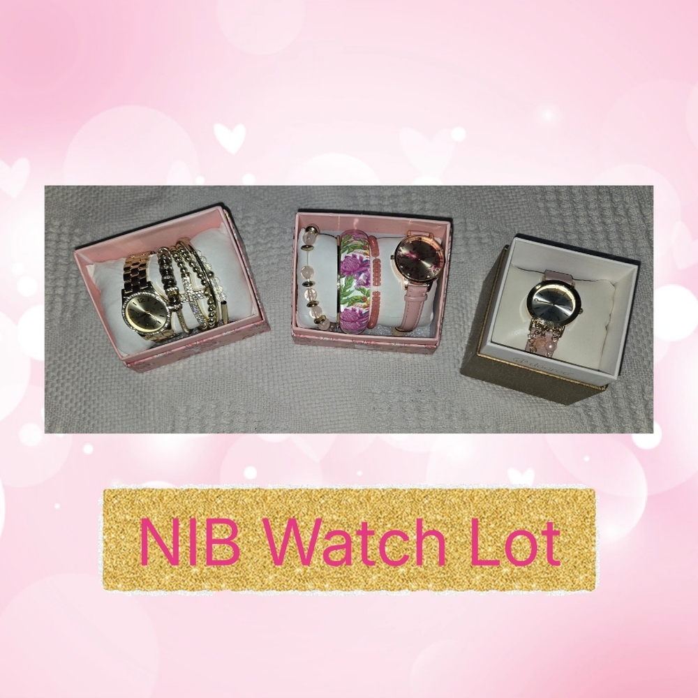 Lot Of 3 Watches NIB
